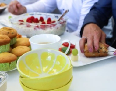 Gemeinsames Frühstück
